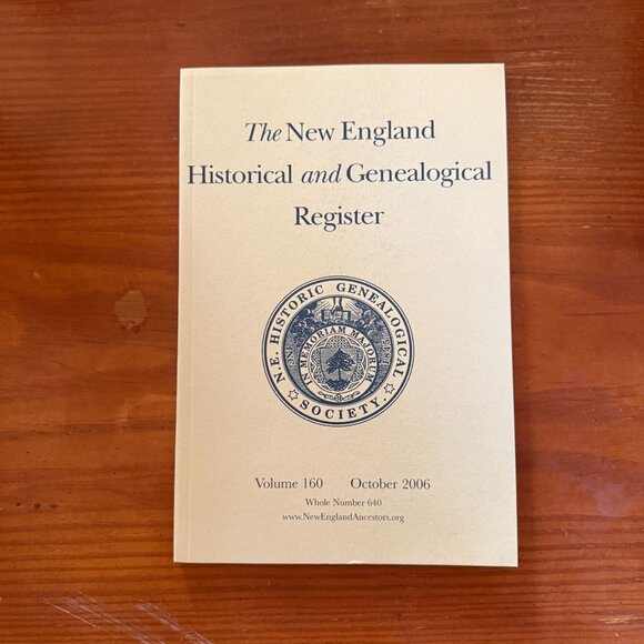 The New England Historical And Genealogical Register Set of 5 - Picture 5 of 5